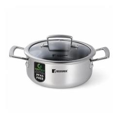 Кастрюля Bergner Steelblue, з кришкою 20 см Фото