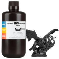 Фотополимерная смола ELEGOO Resin, ABS-like 3.0 plus 1кг, black Фото