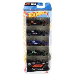 Машина Hot Wheels набор F1 2024 5 базовых болидов Фото