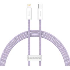 Дата кабель Baseus USB-C to Lightning 2.0m 20W purple Фото