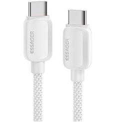 Дата кабель Essager USB-C to USB-C 1.0m 100W white Фото
