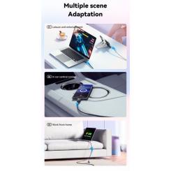 Дата кабель Essager USB-C to USB-C 1.0m 100W white Фото 7