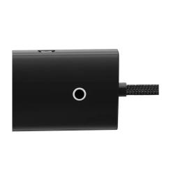 Концентратор Baseus USB-C to 4xUSB 3.0 1.0m black Фото 2