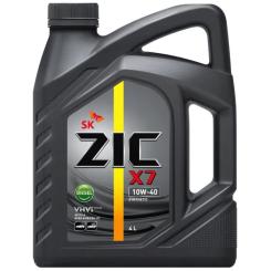 Моторное масло ZIC 10W-40 X7 DIESEL 4л Фото