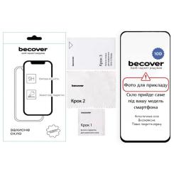 Стекло защитное BeCover 10D Apple iPhone 17 Black Фото 1