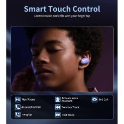 Наушники Choetech TWS Small Cube Purple Фото 5