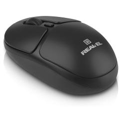 Мышка REAL-EL RM-335W Wireless Black Фото 2