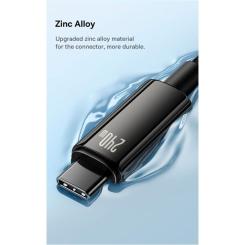 Дата кабель Baseus USB-C to USB-C 2.0m 240W Black Фото 10