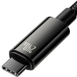 Дата кабель Baseus USB-C to USB-C 2.0m 240W Black Фото 3