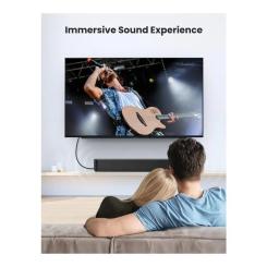 Кабель мультимедийный Ugreen Optical Toslink 1.0m AV122 black Фото 2