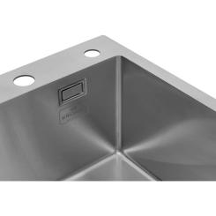 Мойка кухонная Kroner Geburstet-4050HM Фото 6