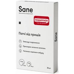 Патчи для лица Sane От прыщей 36 шт. Фото