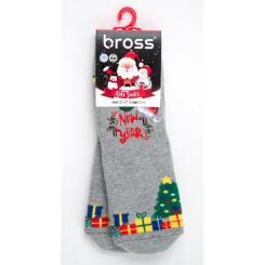 Носки детские Bross махровые новогодние Фото 1