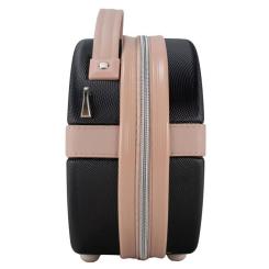 Косметичка Semi Line Бьюти-кейс 5L Black/Pink Cream Фото 3