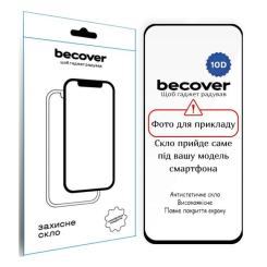 Стекло защитное BeCover 10D Apple iPhone 17 Air Black Фото