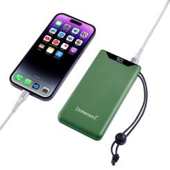 Батарея универсальная Intenso F10000 10000mAh QC3.0 green Фото 2