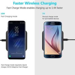 Зарядное устройство Choetech Wireless 10W black Фото 5