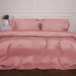 Постельное белье MirSon Tencel №02 Pink 2x160x220 Семейный Евро Фото
