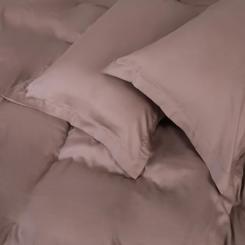 Постельное белье MirSon Tencel №08 Beige 175х210 двуспальный Фото 2