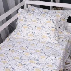 Постельное белье MirSon 011 Dino Фланель 200x220 Евро Фото 5