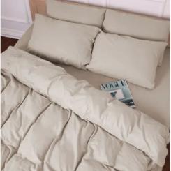 Постельное белье MirSon 004 Cappuchino Фланель 200х220 Евро Фото 2