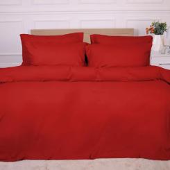 Постельное белье MirSon 009 Red Фланель 200х220 Евро Фото 6