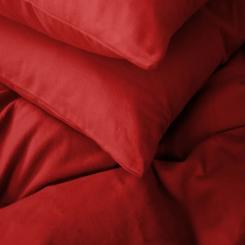 Постельное белье MirSon 009 Red Фланель 200х220 Евро Фото 8