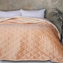 Покрывало MirSon №5050 Velor charm Beige 200х220 см Фото