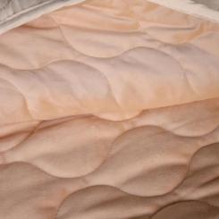 Покрывало MirSon №5050 Velor charm Beige 200х220 см Фото 4