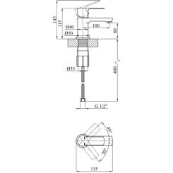 Смеситель Kroner Bremen-C010 Фото 6