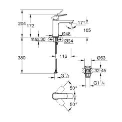 Смеситель Grohe QuickFix 1018332430 Фото 3