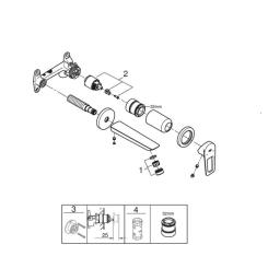 Смеситель Grohe BauLoop New Фото 5