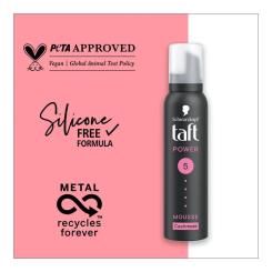 Пенка для волос Taft Cashmere Power 5 200 мл Фото 5