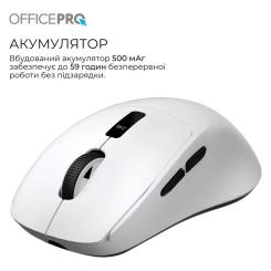 Мышка OfficePro M398W Wireless/Bluetooth White Фото 9