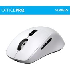 Мышка OfficePro M398W Wireless/Bluetooth White Фото 3
