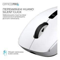 Мышка OfficePro M398W Wireless/Bluetooth White Фото 8