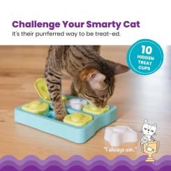 Игрушка для кошек Nina Ottosson Пазлы голубые Фото 4