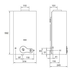 Проточный водонагреватель Atlantic by Innovita NTR 11 P Фото 8