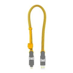 Дата кабель Rolling Square 6in1 inCharge XL 0.3m yellow Фото