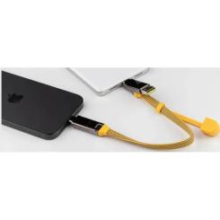 Дата кабель Rolling Square 6in1 inCharge XL 0.3m yellow Фото 4
