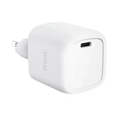 Зарядное устройство Trust USB-C PD30W GaN white Фото 1