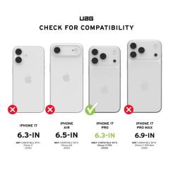 Стекло защитное UAG iPhone 17 Pro Transparent Фото 7