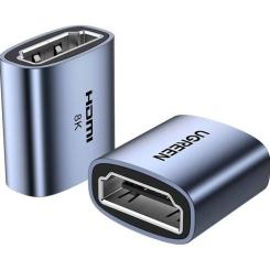 Переходник Ugreen HDMI F to HDMI F 8K black Фото 1