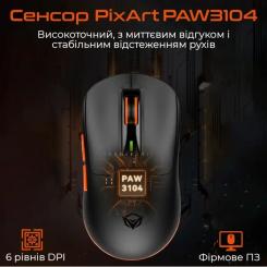 Мышка Meetion GW24 Bluetooth/Wireless/USB Pink Фото 3