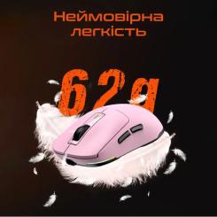 Мышка Meetion GW24 Bluetooth/Wireless/USB Pink Фото 5