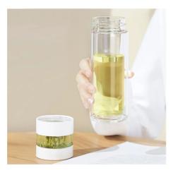 Термос Xiaomi Quange Intelligent Tea Separator Cup White Фото 5