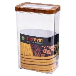 Пищевой контейнер Herevin Wood Transparent Lid 2.5 л Фото