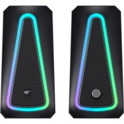 Акустическая система Havit HV-SK208 PRO USB RGB Black Фото 1