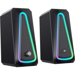Акустическая система Havit HV-SK208 PRO USB RGB Black Фото 3