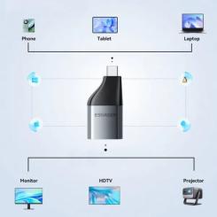 Переходник Essager DP M to USB-C F Фото 3